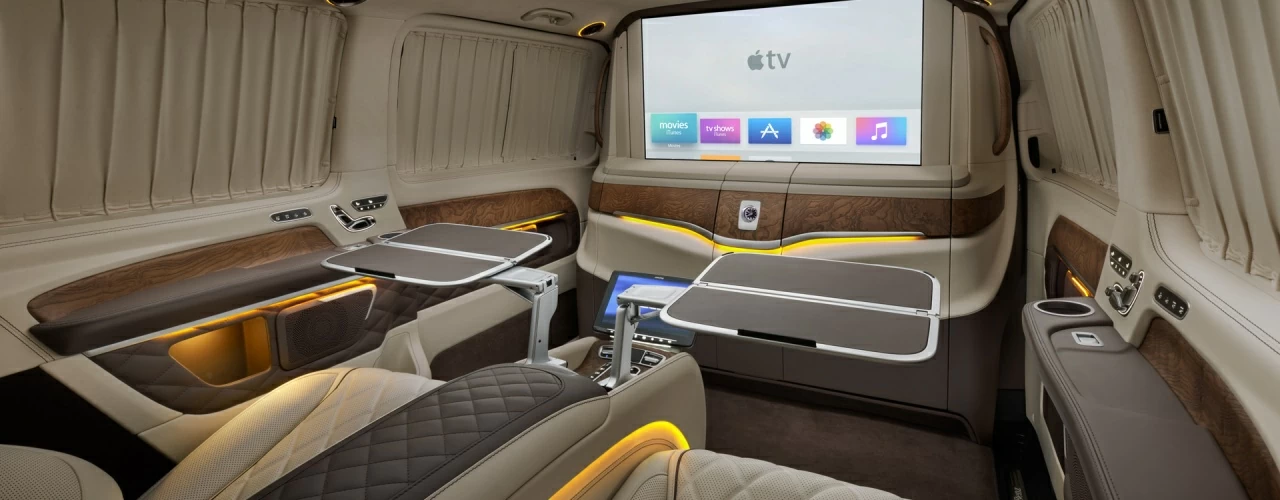 Салон Mercedes-Benz V-VIP. Фото