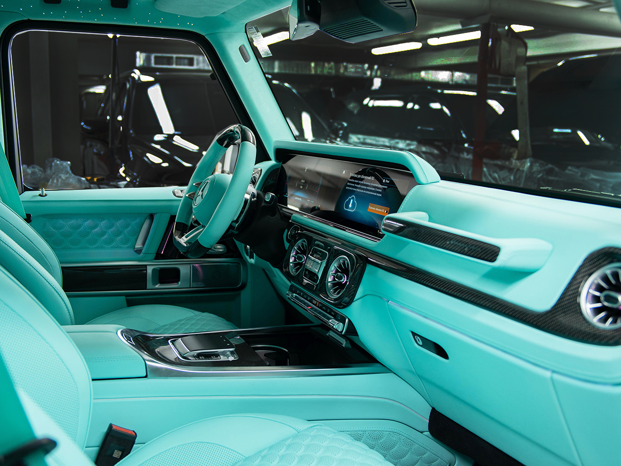 G63 BRABUS Tiffany. Торпедо. Фото