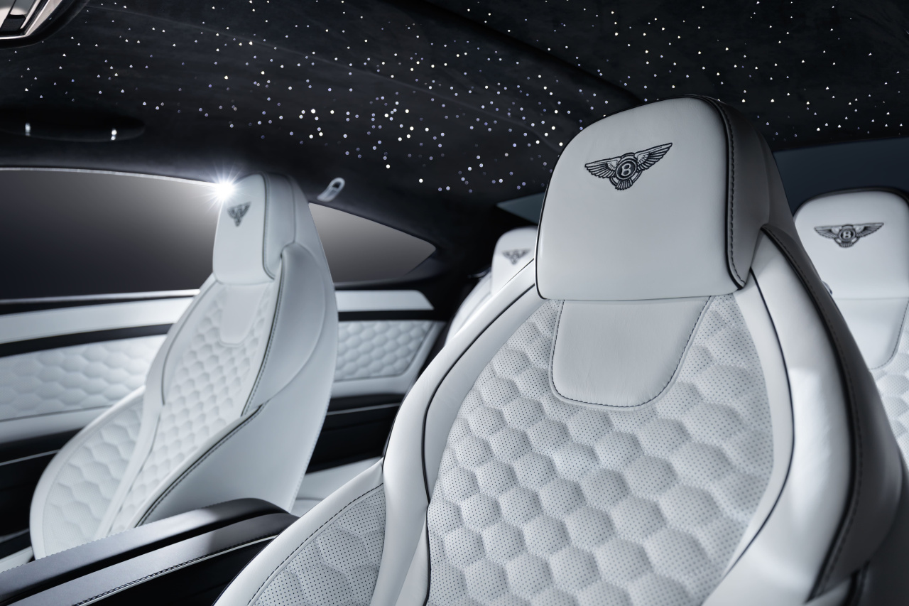 Bentley звездное небо. Фото