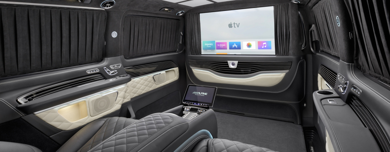 Салон Mercedes-Benz V-Class V-BusinessJet. Фото