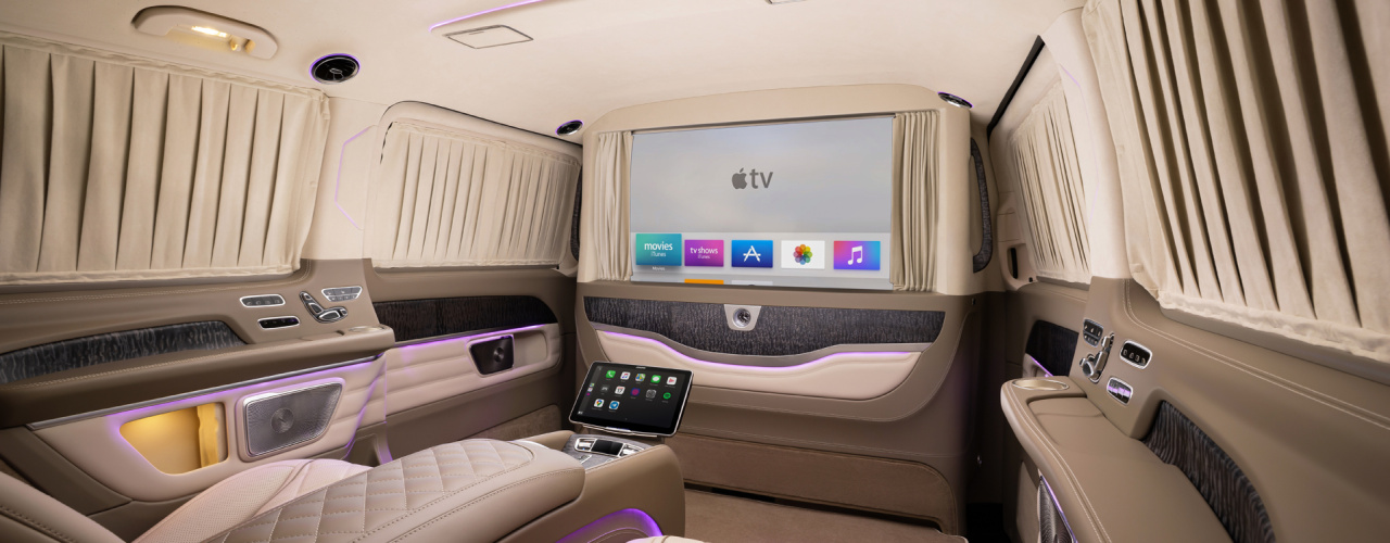 Салон Mercedes-Benz V-Class 300D V-BusinessJet. Фото