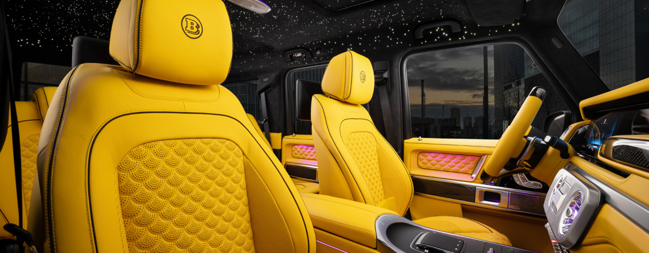 Mercedes-Benz G-Class звездное небо. Фото