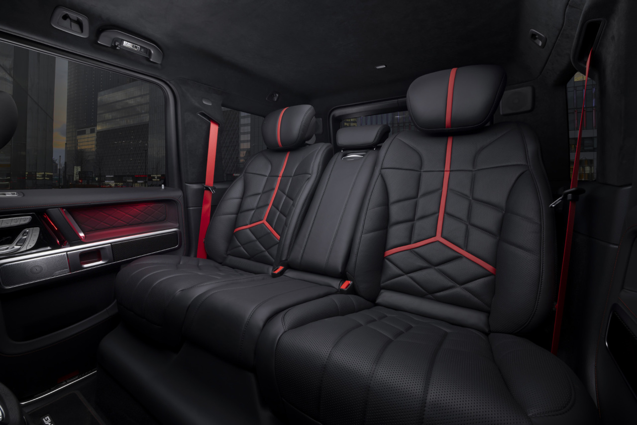 Салон Mercedes-Benz G 63. Фото