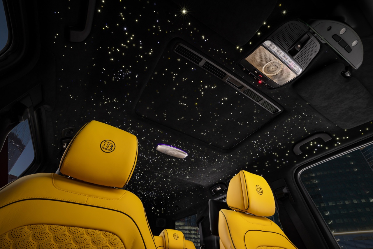Mercedes-Benz G-Class звездное небо. Фото 1
