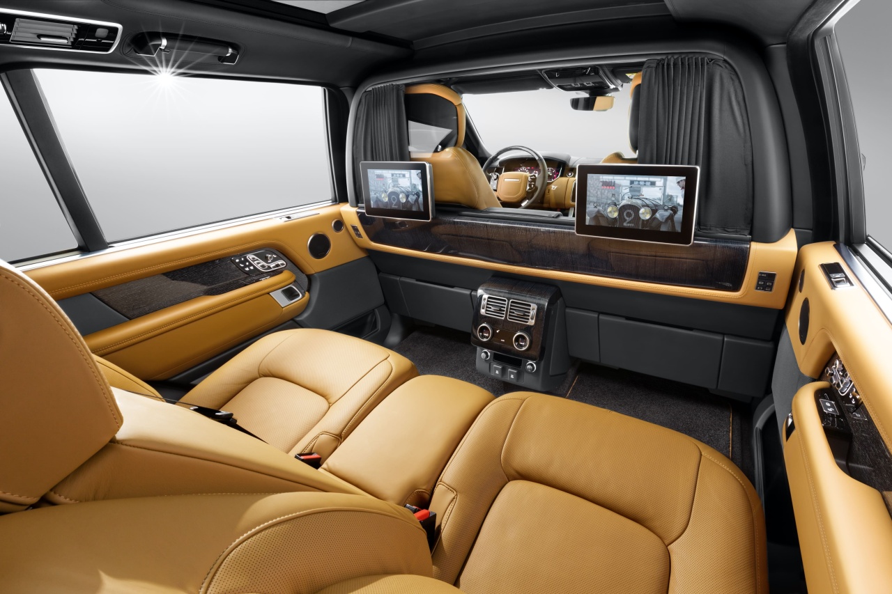 Салон Range Rover. Фото 2