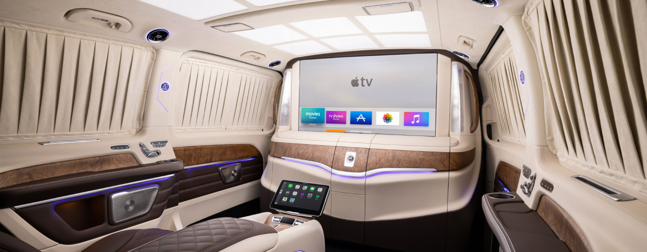 Салон Mercedes-Benz V-Class V-VIP 300D. Фото