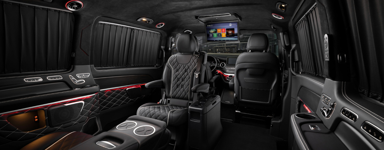 Салон Mercedes-Benz V-Class 300D V-Chairman Black. Фото