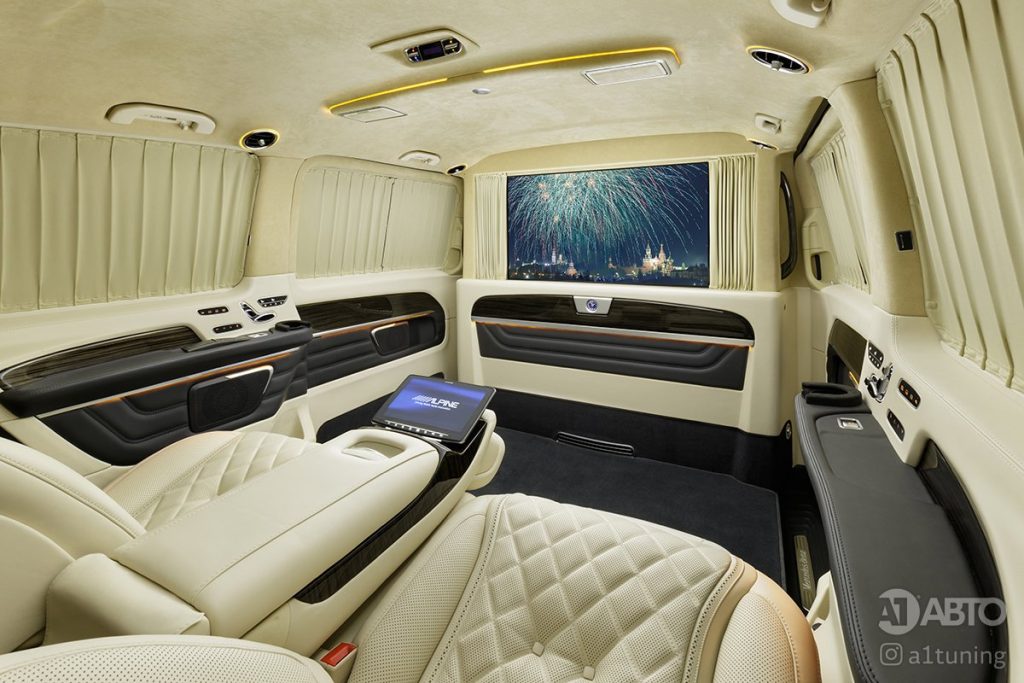 Тюнинг салона Cалон Mercedes Benz V-Class Buisness Jet. Фото 4, А1 Авто
