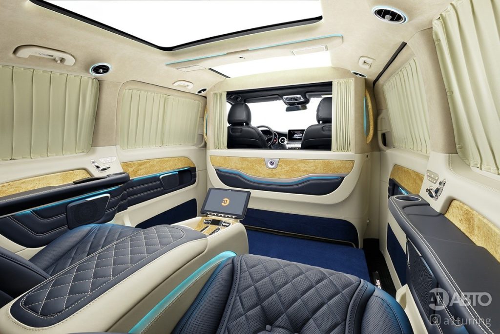 Тюнинг салона Mercedes-Benz V-Business Jet фото 3, А1 Авто