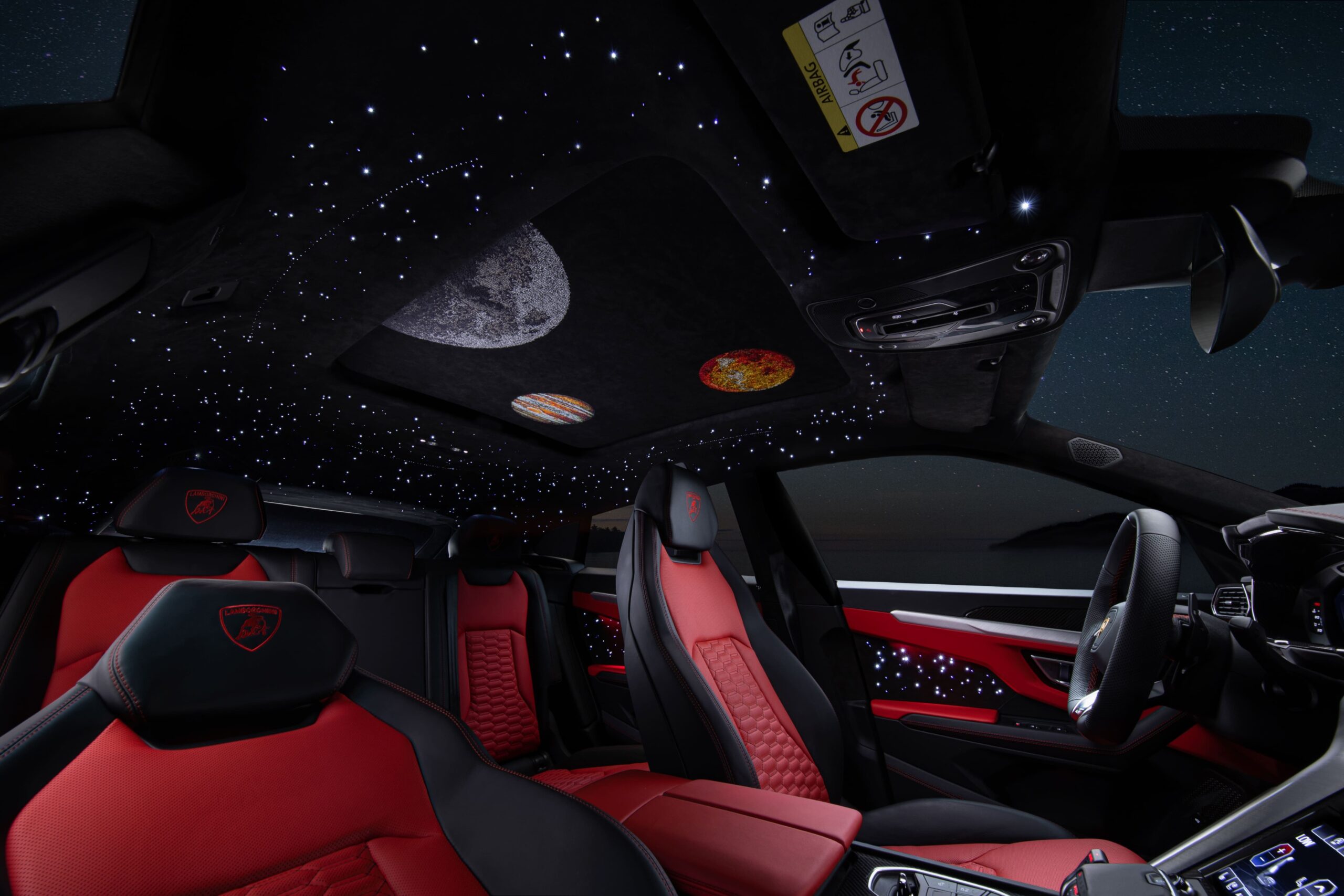Имитация звёздного неба в автомобиль